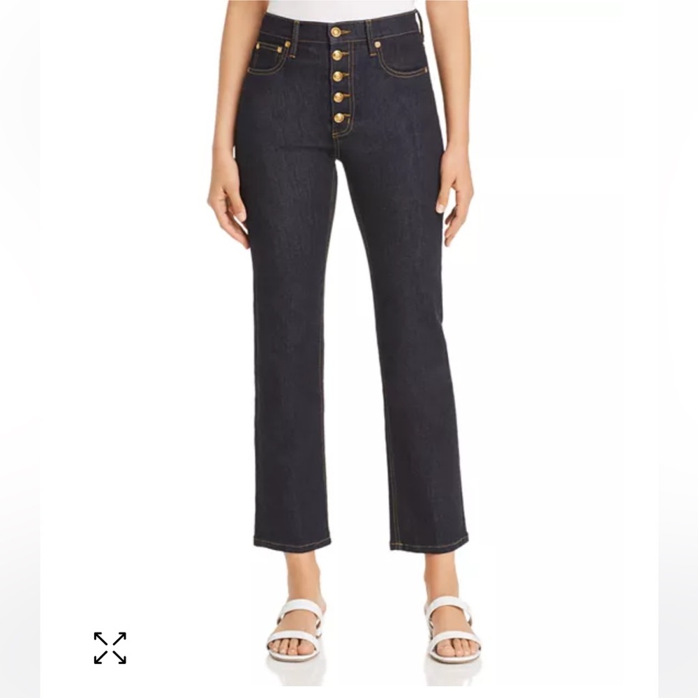 Tory Burch jeans resin wash